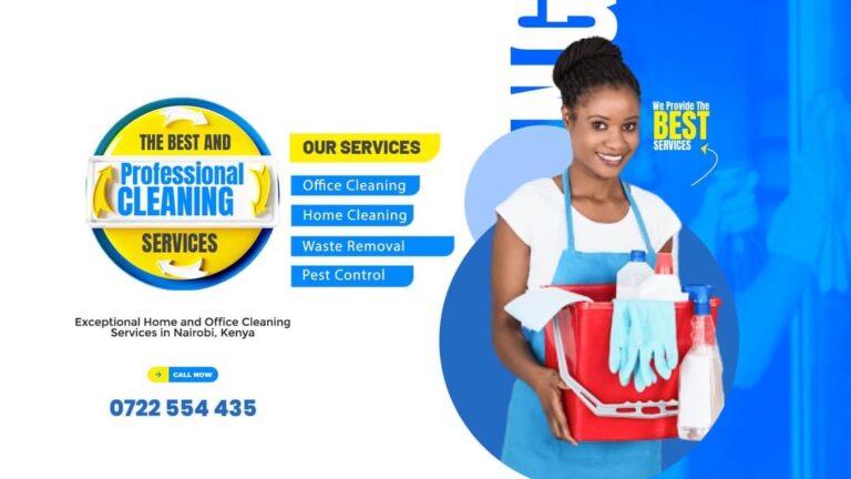 This company offers Daily office cleaning services in Nairobi